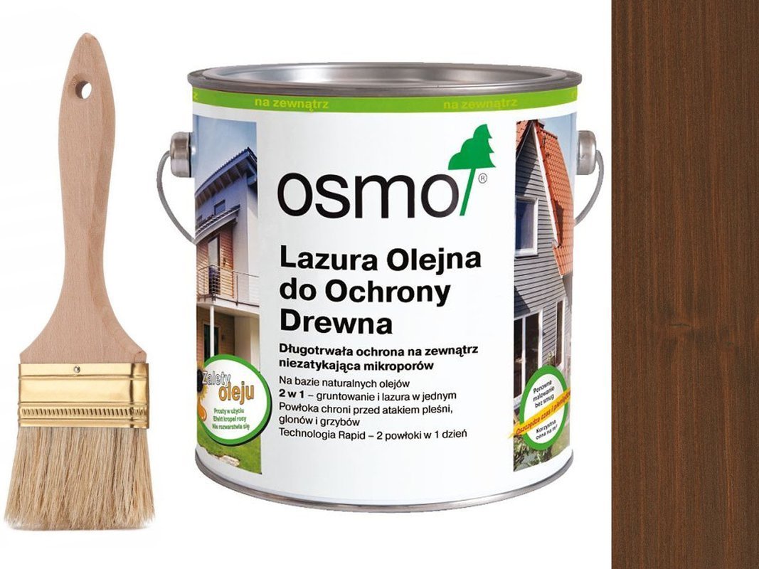 OSMO 708 Lazura Ochronna do drewna TEAK 2,5L
